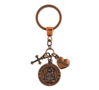 Raktų pakabukas Šventasis Kristoforas Draugui